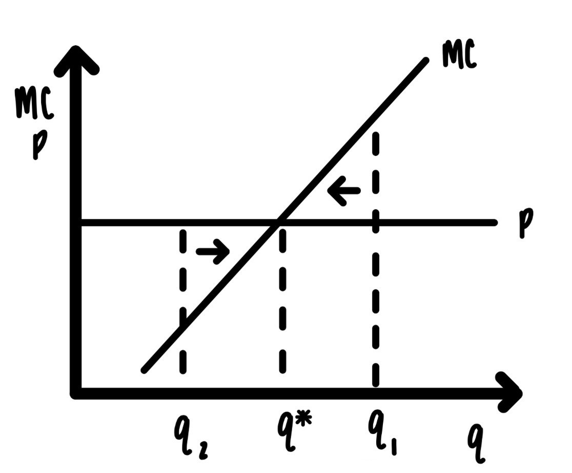 Constant returns to scale.